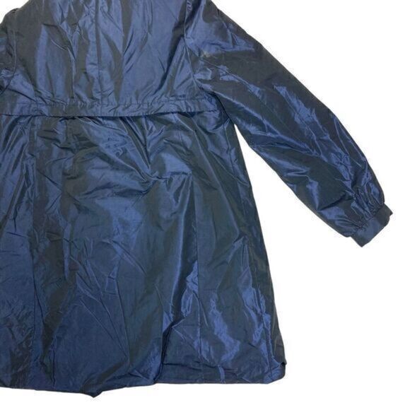 Allen Schwartz ABS Silver Label Puff Jacket Womens Size Medium Blue Elegant Coat - Picture 9 of 16